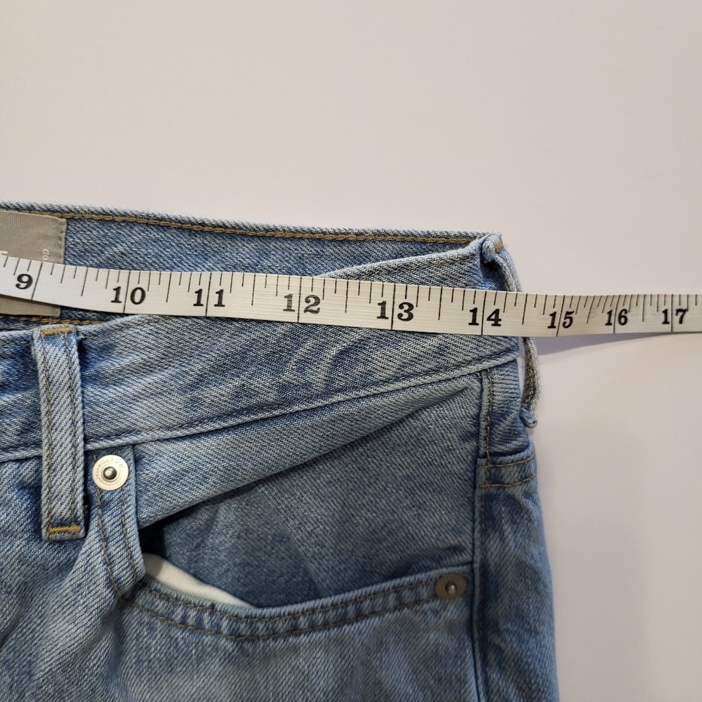 Everlane The 90s Cheeky Jean Button Fly Light Wash Organic Cotton Womens 27 Crop - Picture 7 of 10